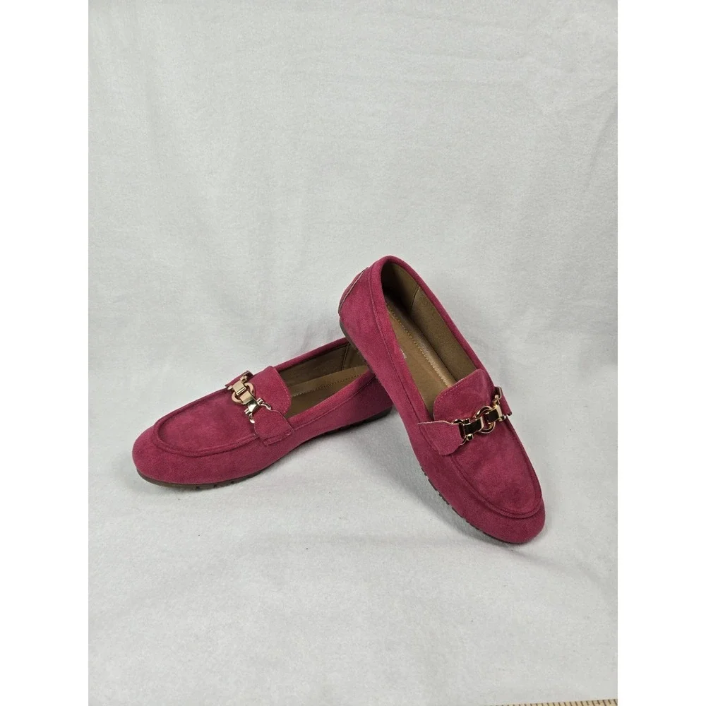 Verdasco Women's‎ Loafer Flat Shoes Faux Suede Size 8.5